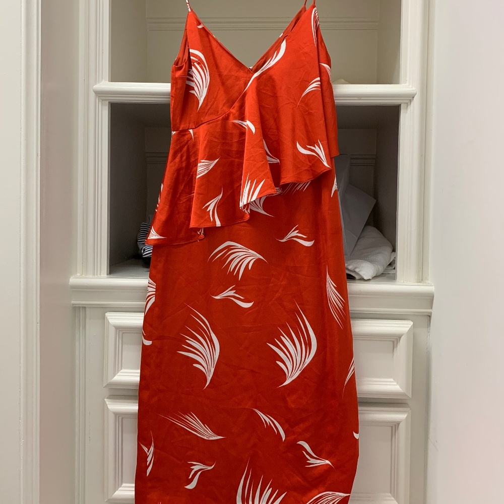 C/MEO COLLECTIVE SUMMER SILK DRESS